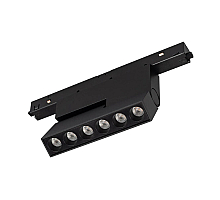 Трековый магнитный светильник Arlight MAG-ORIENT-DOTS-FOLD-S195-6W Warm3000 (BK, 30 deg, 48V, DALI) 041904