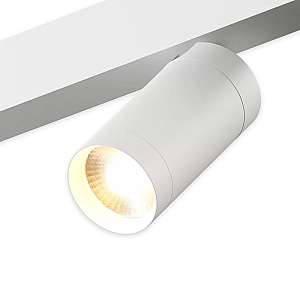 Трековый однофазный светильник AM Group Plain Opal AM588 10W 4000K WH