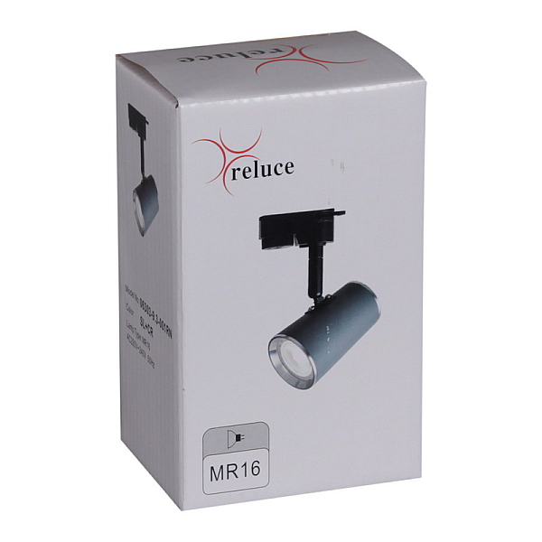 Трековый однофазный светильник Reluce 06303-9.3-001RN MR16 SL+CR