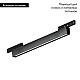 Трековый светодиодный светильник Arlight Mag-Microcosm-Flat-L300-8W Warm3000 043271