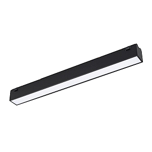 Трековый магнитный светильник Arlight MAG-VIBE-FLAT-L293-12W Day4000 (BK, 100 deg, 48V) 044431