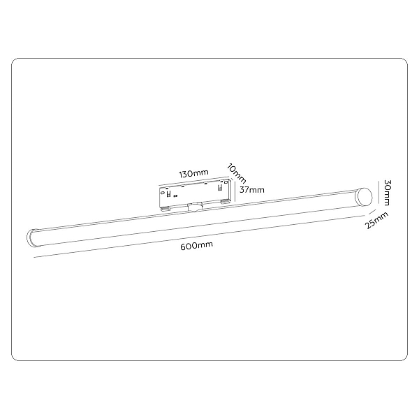 Трековый светильник Ambrella Light TRACK SYSTEM GL2375