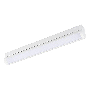 Трековый магнитный светильник Arlight MAG-VIBE-FLAT-TURN-L305-12W Warm3000 (WH, 110 deg, 48V) 044448