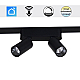 Трековый магнитный светильник (CCT+SMART) Reluce 13005-9.3-002UR magnetic LED2x5W BK CCT+SMART