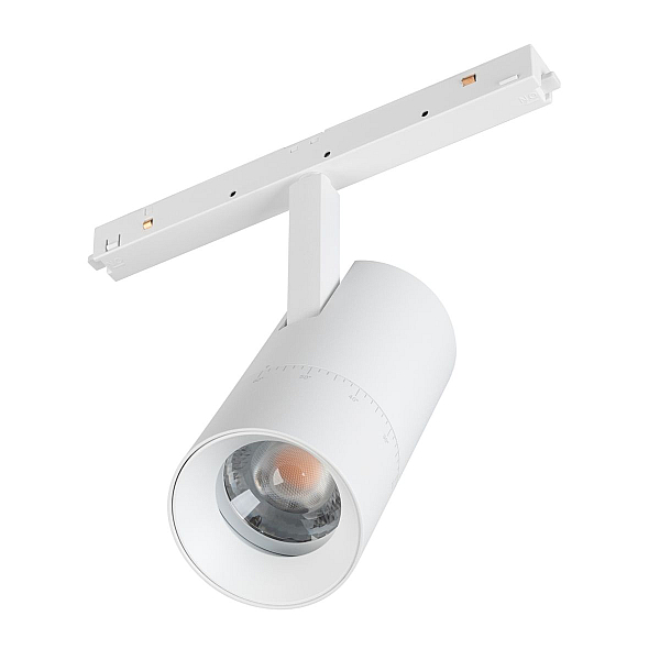 Трековый магнитный светильник Arlight MAG-ORIENT-SPOT-ZOOM-R65-15W Day4000 (WH, 20-60 deg, 48V) (IP20 Металл) 038950(1)