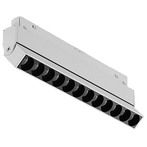 Трековый магнитный светильник iLedex Vision 4822-003-L236-12W-38DG-3000K-WH
