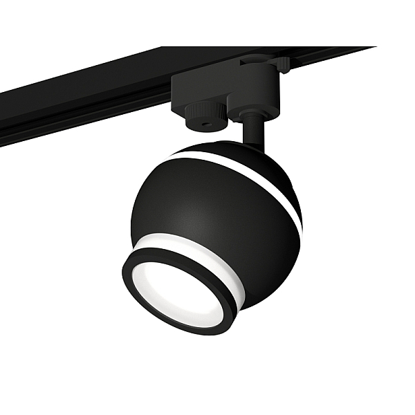 Трековый однофазный светильник с подсветкой Ambrella Light Track System XT1102075 (A2521, C1102, N7121)