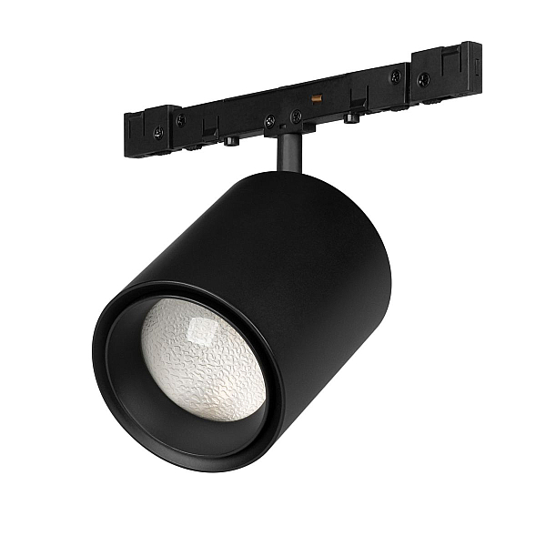 Трековый магнитный светильник Arlight MAG-MICROCOSM-SPOT-ZOOM-R38-5W Day4000 (BK, 10-55 deg, 24V) (IP20 Металл) 050975
