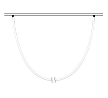 Трековый магнитный светильник Arlight MAG-ORIENT-TUBE-ELASTIC-2620-R30-L5000-70W Day4000 (BK, 360 deg, 48V) 041651