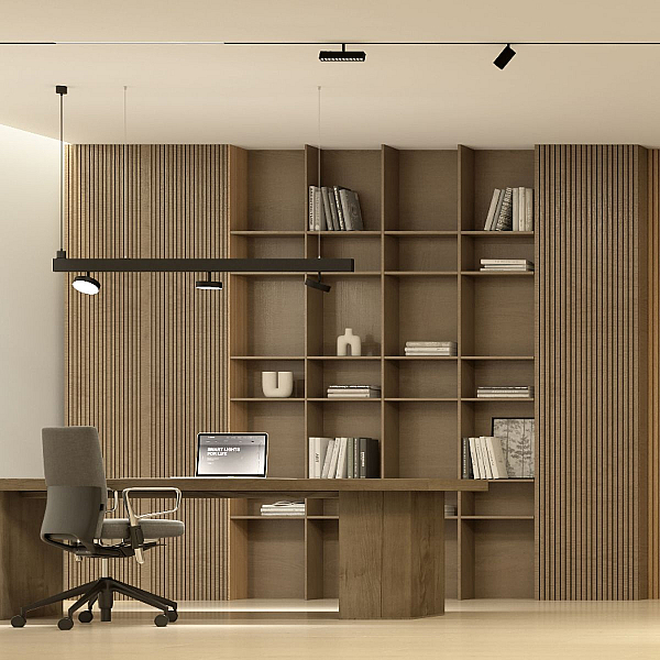 Трековый светодиодный светильник Denkirs DK8005-BK