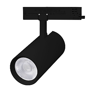 Трековый трехфазный светильник Arlight LGD-GERA-4TR-R90-40W Day4000 (BK, 55 deg, 230V) 055142
