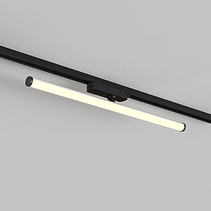 Трековый однофазный светильник Denkirs Strom DK6638-BK