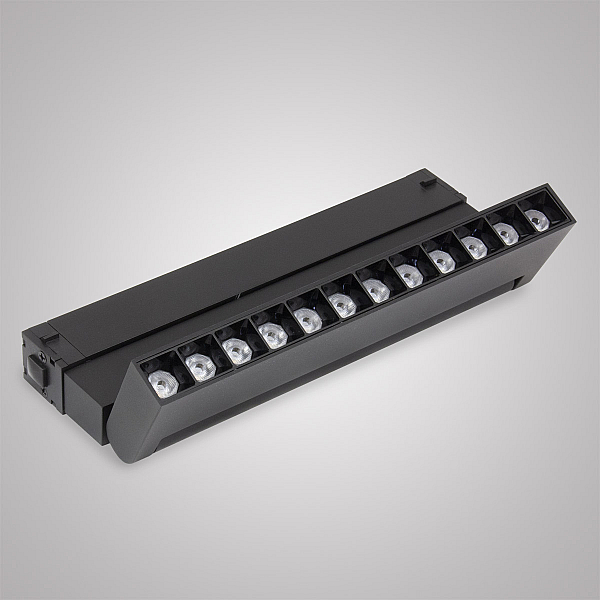 Трековый однофазный светильник AM Group AM531 BK-220V-9W SMART