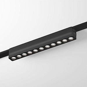 Трековый магнитный однофазный светильник Denkirs Air grill DK5365-BK
