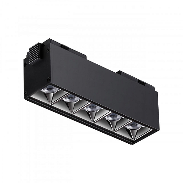 Трековый низковольтный светодиодный светильник Novotech Shino Kit 358523