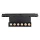Трековый магнитный светильник Arlight MAG-ORIENT-DOTS-FOLD-S195-6W Warm3000 (Черный, 30 deg, 48V) (IP20 Металл) 042013(1)