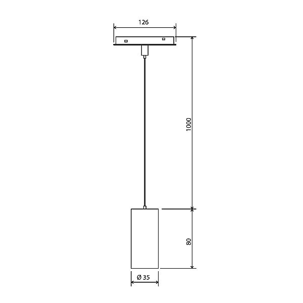 Трековый подвесной магнитный светильник Elektrostandard Slim magnetic 85518/01 4690389195129 a063425