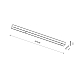 Трековый магнитный светильник Nowodvorski Line Led Black 11307