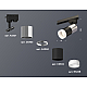 Трековый однофазный светильник Ambrella Light Track System XT6302052 (A2521, C6305, A2060, C6302, N6248)