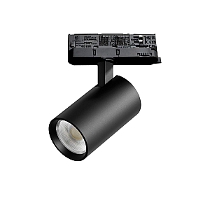 Трековый трехфазный светильник Quattro LED с адаптером Lightstar Alta Base A5137QT (215137 + 594037)