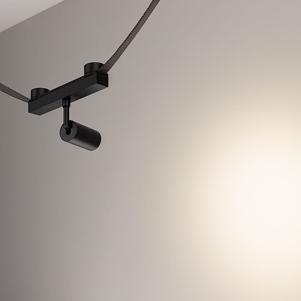 Трековый светильник Arlight ART-INBELT-SPOT-R45-7W Day4000-MIX (BK, 25 deg, 48V, DALI) 051350