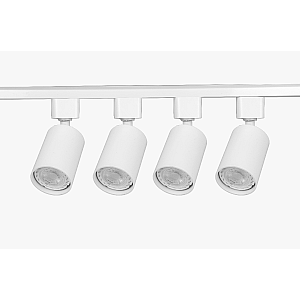 Трековый однофазный светильник (4 шт.) Эра TR70-SET4-GU10-WH Б0063933