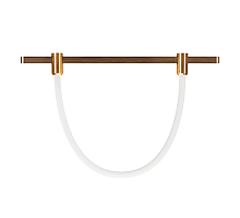 Трековый светильник Arlight ART-APRIORI-TUBE-ELASTIC-R38-L5000-60W Day4000 (Золото, 360 deg, 48V) (IP20 Металл) 049261(1)