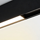 Трековый магнитный светильник Arlight MAG-FLAT-45-L605-18W Warm3000 (BK, 100 deg, 24V, DALI) 046584