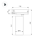 Трековый трехфазный светильник Arlight LGD-GERA-4TR-R90-30W Warm SP2900-Meat (BK, 36 deg, 230V) (IP20 Металл) 060067