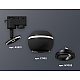 Трековый однофазный светильник с подсветкой Ambrella Light Track System XT1102021 (A2521, C1102, N7002)