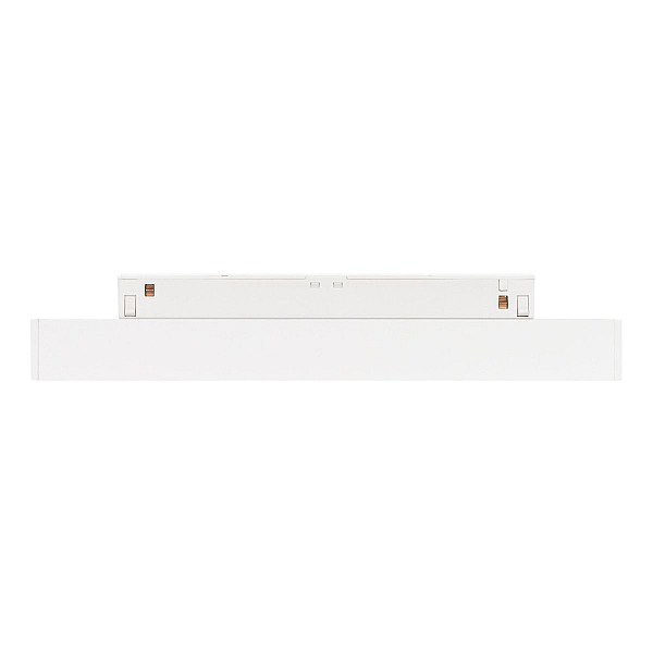 Трековый магнитный светильник Arlight MAG-ORIENT-FLAT-L235-8W Warm3000 (WH, 100 deg, 48V, DALI) 035835(1)