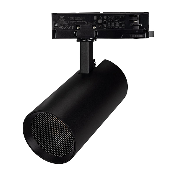 Трековый трехфазный светильник Arlight LGD-GERA-4TR-R90-30W Warm SP2900-Meat (BK, 36 deg, 230V) (IP20 Металл) 060067