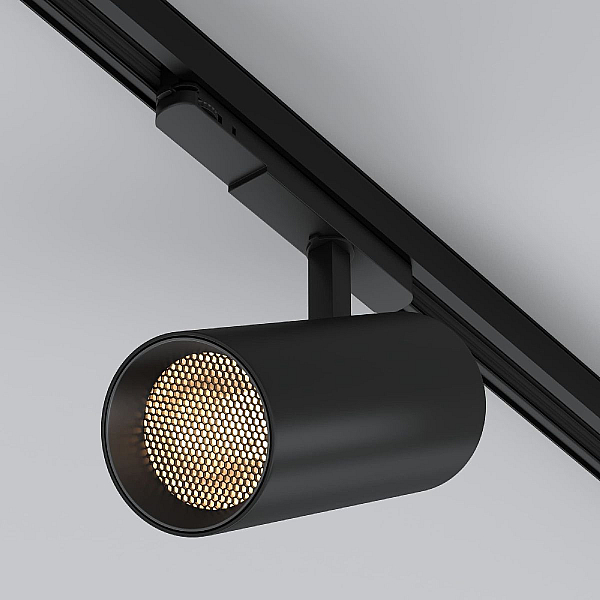 Трековый трехфазный светильник Arlight LGD-GERA-4TR-R90-30W Day4000 (BK, 55 deg, 230V) 055132