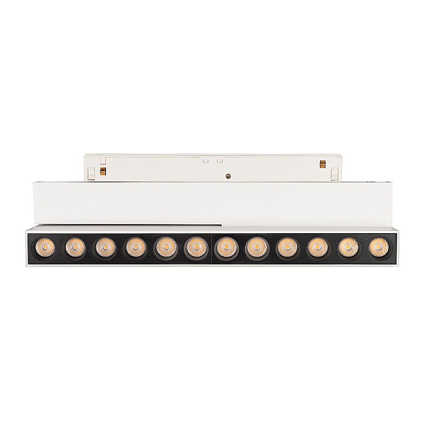 Трековый светодиодный светильник Arlight Mag-Orient-Dots-Fold-S230-12W Day4000 045034