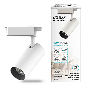 Трековый светодиодный светильник Gauss Track Light Led TR081