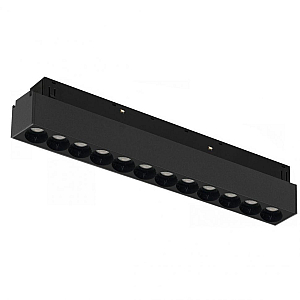 Трековый магнитный светильник iLedex Vision 4822-002-L235-12W-38DG-3000K-BK
