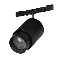 Трековый магнитный светильник Arlight MAG-MICROCOSM-SPOT-ZOOM-R38-5W Day4000 (BK, 10-55 deg, 24V) (IP20 Металл) 050975