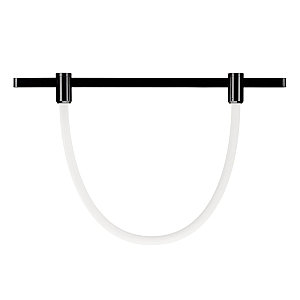 Трековый светильник Arlight ART-APRIORI-TUBE-ELASTIC-R38-L5000-60W Day4000 (Черный, 360 deg, 48V) (IP20 Металл) 049272(1)