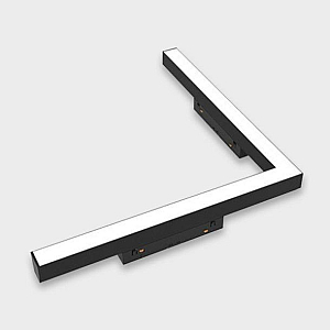 Трековый угловой магнитный светильник Italline Atom IT012-5044 black 3000K