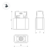 Трековый светодиодный светильник Arlight Mag-Orient-Baby-S36x21-2W Warm3000 043291