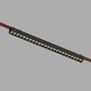 Трековый однофазный светильник Denkirs Belty Grill DK5573-BK