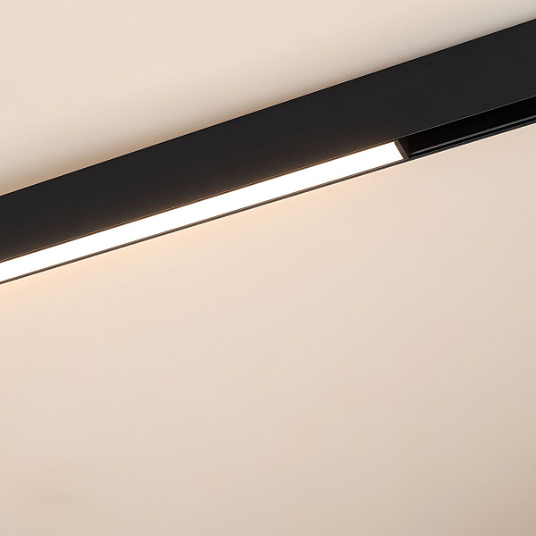 Трековый магнитный светильник Arlight MAG-ORIENT-FLAT-L465-16W Day4000-MIX (BK, 100 deg, 48V, TUYA) 048189(1)