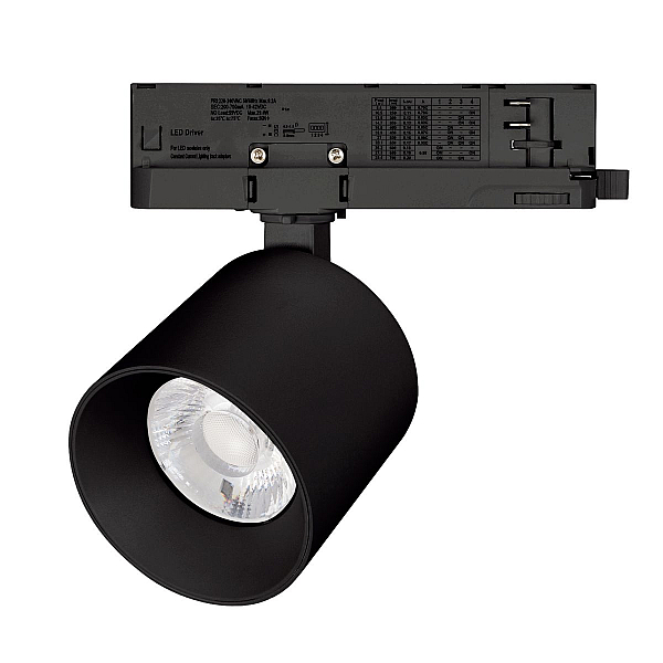 Трековый трехфазный светильник Arlight LGD-DYKE-4TR-R90-26W Day4000 (BK, 38 deg, 230V, TRIAC) (IP20 Металл) 058791
