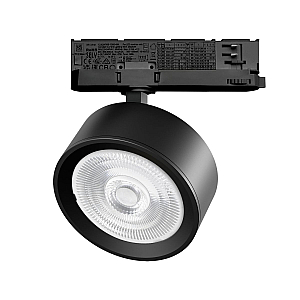 Трековый трехфазный светильник Quattro LED 60G с адаптером Lightstar Alta Pro A5647QT60G (215647 + 594047 + 215604)