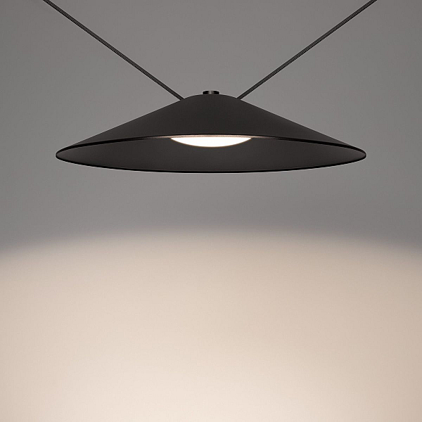 Трековый светильник Arlight ART-INBELT-WOK-R580-20W Day4000-MIX (BK, 110 deg, 48V, DALI) 051190