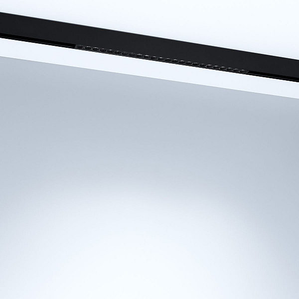 Трековый магнитный светильник Arlight MAG-ORIENT-DOTS-L465-16W Day4000-MIX (BK, 24 deg, 48V, TUYA Zigbee) (IP20 Металл) 053813