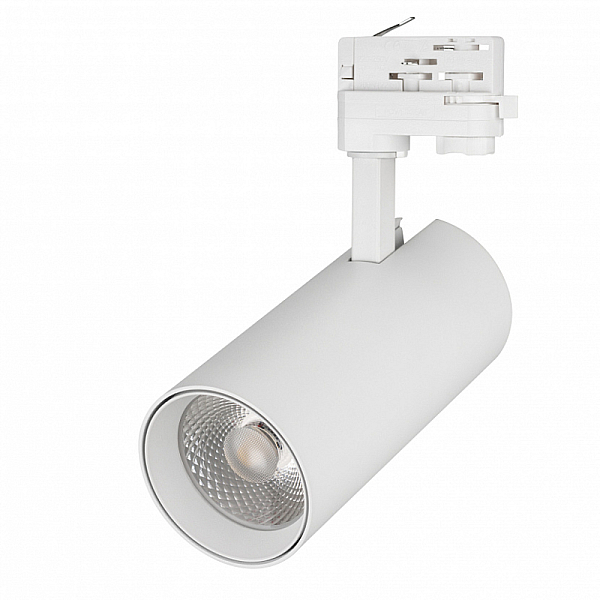 Трековый светодиодный светильник Arlight LGD-Gera-Truecolor-4TR-R90-30W Warm3000 CRI98 031414