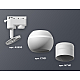 Трековый однофазный светильник с подсветкой Ambrella Light Track System XT1101050 (A2520, C1101, N7141)