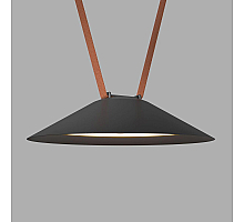 Трековый однофазный светильник Denkirs Belty Flow DK5565-BK
