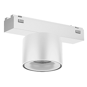 Трековый магнитный светильник Arlight MAG-VIBE-POINT-R75-10W Warm3000 (WH, 24 deg, 48V) 044466